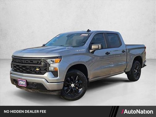 Sterling Gray Metallic 2025 Chevrolet Silverado 1500 Custom