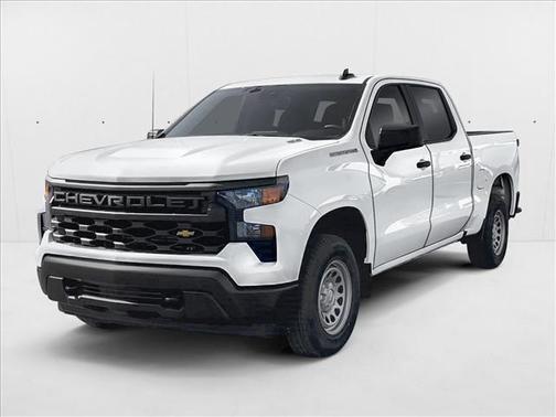 Summit White 2026 Chevrolet Silverado 1500 Custom