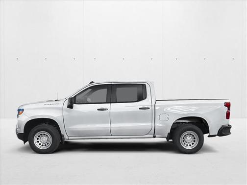 Summit White 2026 Chevrolet Silverado 1500 Custom