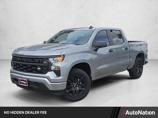 Sterling Gray Metallic 2026 Chevrolet Silverado 1500 Custom