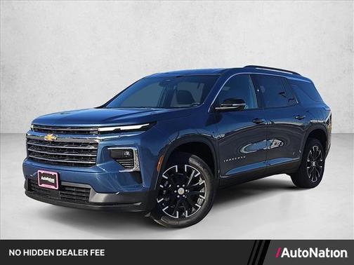 Lakeshore Blue Metallic 2026 Chevrolet Traverse LT
