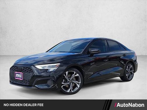 Mythos Black Metallic 2023 Audi A3 Premium