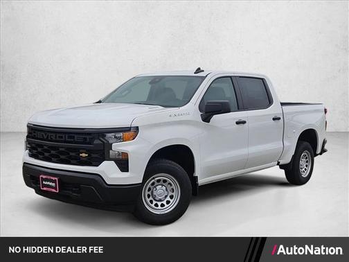 Summit White 2026 Chevrolet Silverado 1500 WT