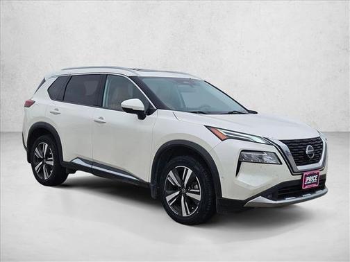 Pearl White Tricoat 2021 Nissan Rogue Platinum