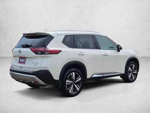 Pearl White Tricoat 2021 Nissan Rogue Platinum