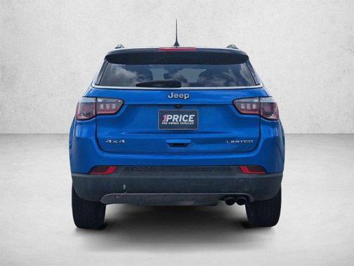 Laser Blue Pearlcoat 2020 Jeep Compass Limited