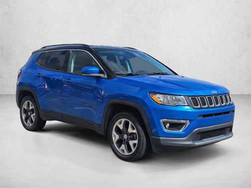 Laser Blue Pearlcoat 2020 Jeep Compass Limited