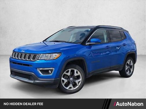 Laser Blue Pearlcoat 2020 Jeep Compass Limited