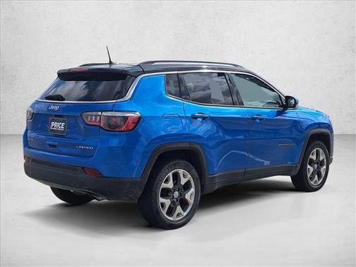 Laser Blue Pearlcoat 2020 Jeep Compass Limited