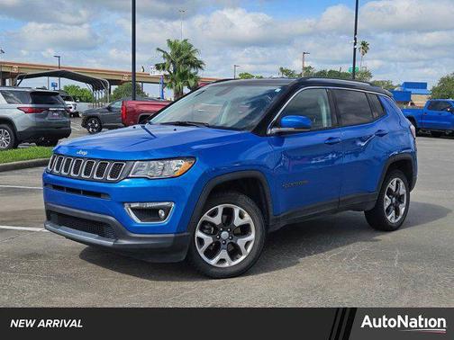 Laser Blue Pearlcoat 2020 Jeep Compass Limited