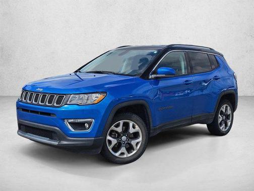 Laser Blue Pearlcoat 2020 Jeep Compass Limited