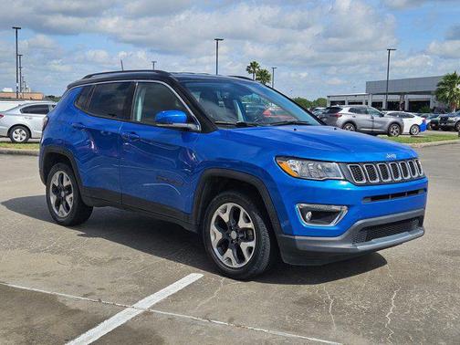 Laser Blue Pearlcoat 2020 Jeep Compass Limited