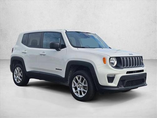 Alpine White Clearcoat 2023 Jeep Renegade Latitude