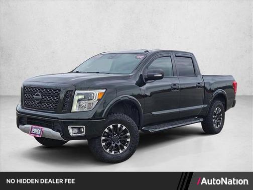 Midnight Pine Metallic 2019 Nissan Titan PRO-4X