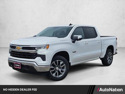 Summit White 2026 Chevrolet Silverado 1500 LT