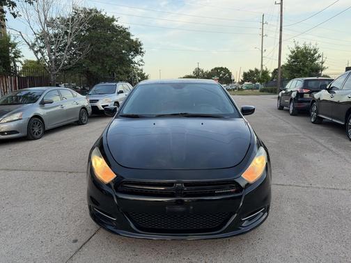 Black 2015 Dodge Dart SXT