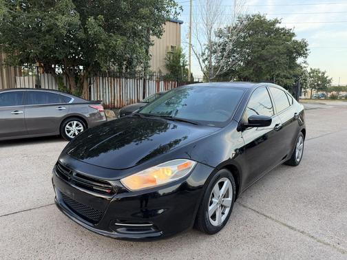 Black 2015 Dodge Dart SXT