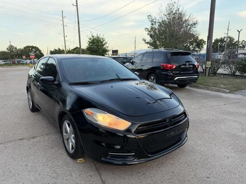 Black 2015 Dodge Dart SXT