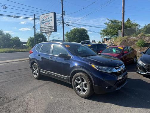Obsidian Blue Pearl 2018 Honda CR-V EX-L