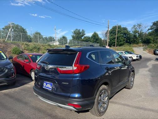 Obsidian Blue Pearl 2018 Honda CR-V EX-L