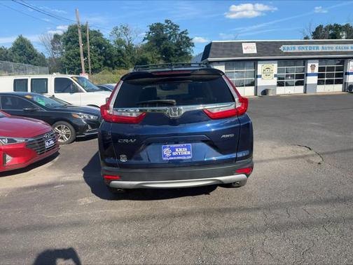 Obsidian Blue Pearl 2018 Honda CR-V EX-L