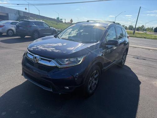 Obsidian Blue Pearl 2018 Honda CR-V EX-L