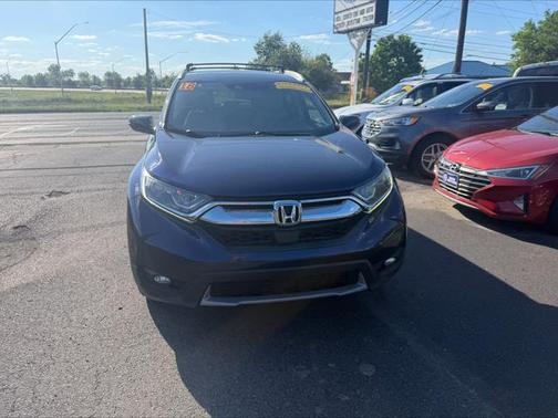 Obsidian Blue Pearl 2018 Honda CR-V EX-L