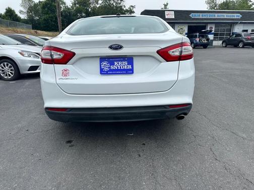 Oxford White 2014 Ford Fusion S
