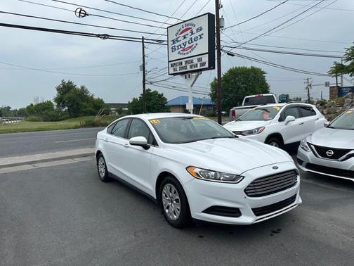 Oxford White 2014 Ford Fusion S