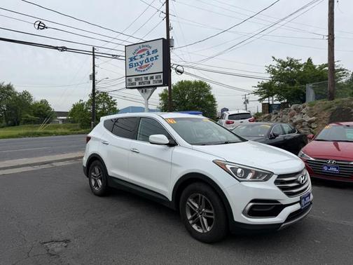 Frost White Pearl 2017 Hyundai Santa Fe Sport 2.4L