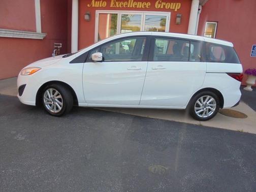 Crystal White Pearl 2015 Mazda Mazda5 Sport