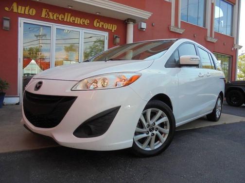 Crystal White Pearl 2015 Mazda Mazda5 Sport