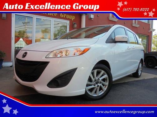 Crystal White Pearl 2015 Mazda Mazda5 Sport