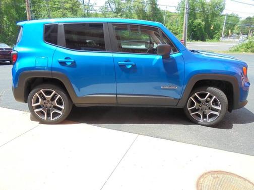 Brilliant Blue Metallic Clear Coat 2020 Jeep Renegade Jeepster 4x4