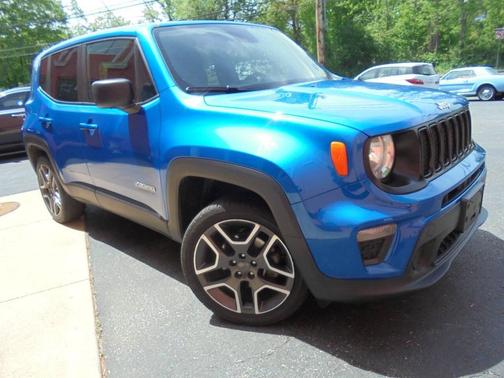 Brilliant Blue Metallic Clear Coat 2020 Jeep Renegade Jeepster 4x4