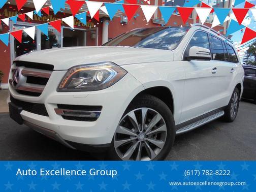 White 2015 Mercedes-Benz GL-Class 4MATIC