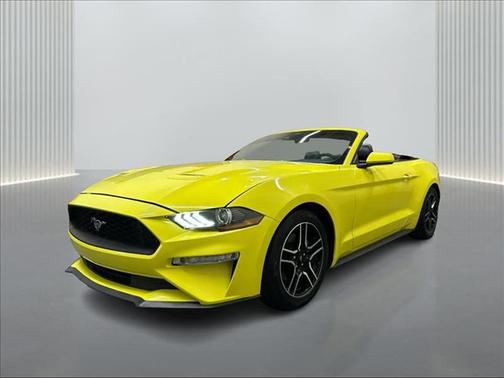 GRABBER YELLOW 2021 Ford Mustang EcoBoost Premium