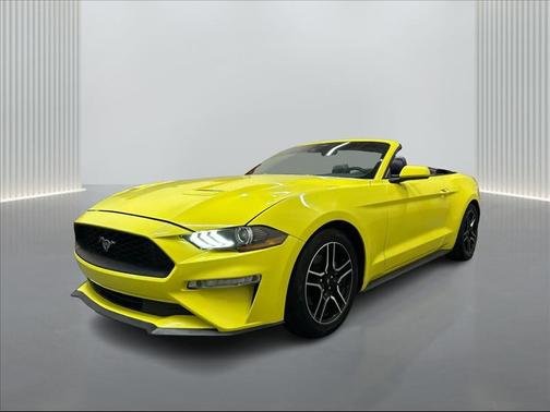 GRABBER YELLOW 2021 Ford Mustang EcoBoost Premium