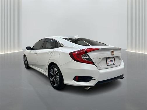 White 2016 Honda Civic EX-T