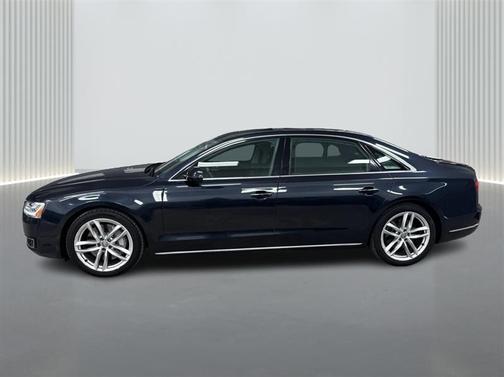 Moonlight Blue Metallic 2015 Audi A8 L 4.0T