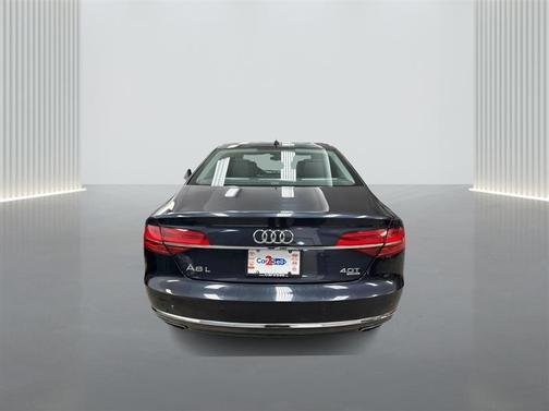 Moonlight Blue Metallic 2015 Audi A8 L 4.0T