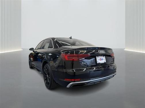 Black 2019 Audi A4 2.0T Premium