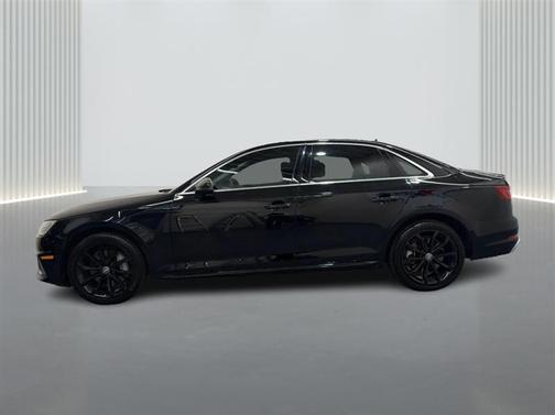 Black 2019 Audi A4 2.0T Premium