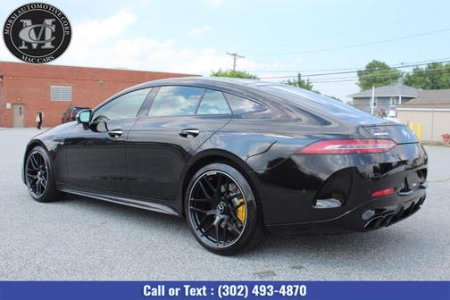 Obsidian Black Metallic 2023 Mercedes-Benz AMG GT 63 S 4-Door