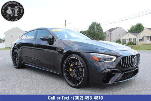 Obsidian Black Metallic 2023 Mercedes-Benz AMG GT 63 S 4-Door
