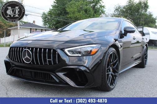 Obsidian Black Metallic 2023 Mercedes-Benz AMG GT 63 S 4-Door