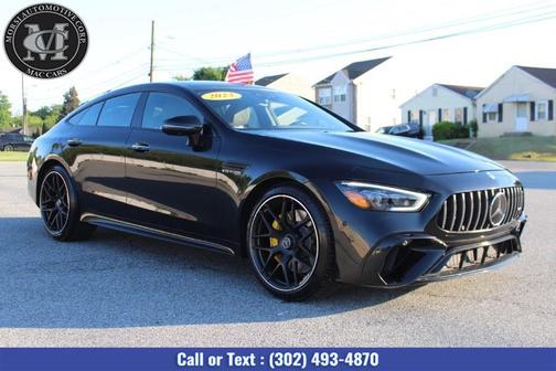 Obsidian Black Metallic 2023 Mercedes-Benz AMG GT 63 S 4-Door