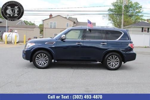 Hermosa Blue Pearl 2019 Nissan Armada Platinum