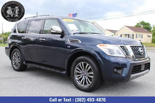 Hermosa Blue Pearl 2019 Nissan Armada Platinum