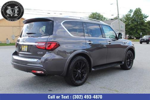 Anthracite Gray 2022 INFINITI QX80 Luxe